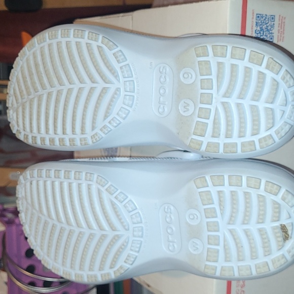 **Light Blue platform CROCS with or without jewels - Picture 12 of 12